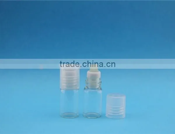 Wholesale High Quality Roll on Glass Bottle, 1ml Glass Roll on Bottle