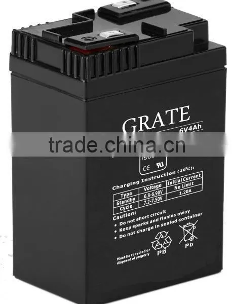 VRLA Sealed Lead Acid 6V4AH Vrla Battery Price