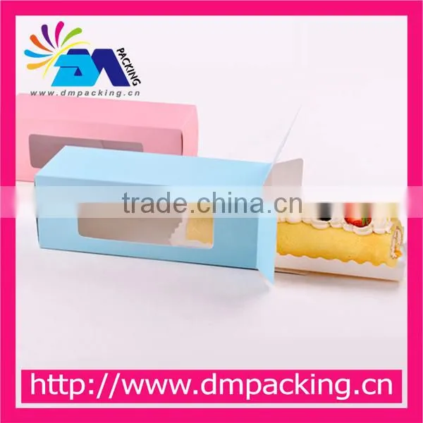 Mini Custom Handmade Printed Paper Gift Packaging Macaron Box Wholesale