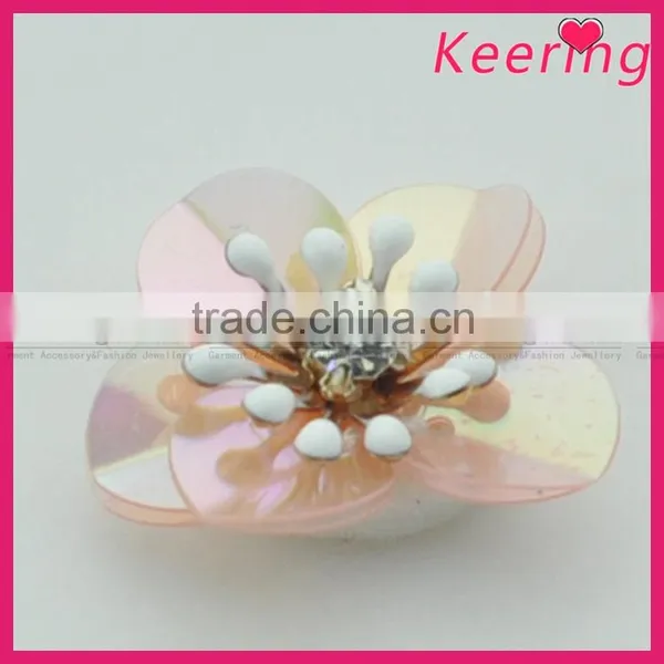 Guangzhou Stylish 3d Flower Sequin Applique photo-2