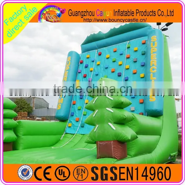 Factory Supply Inflatabel Rock Climbing Wall,backyard Inflatable Climbing Wall photo-3