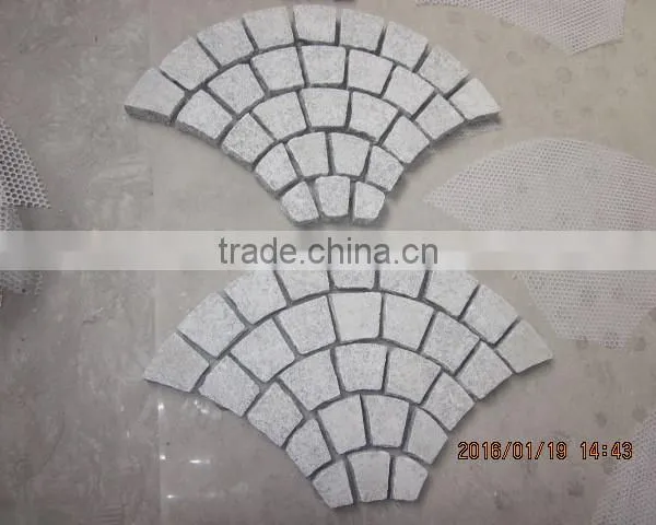 Fan Shape Paving Stone on Net photo-5