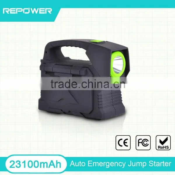 Quality Assurance High Capacity 23100mah Mini Car Jump Starter for 24V