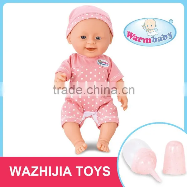Top Kid Toy for 2016 Baby Vinyl Doll With Cooking Tools for 3+ Year Old Children photo-6