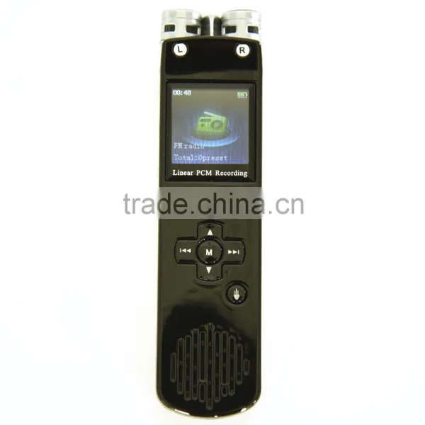 Multi-Language Support Music FM Radio and E-Book High Sensitive LCM Screen Audio Recorder Model F3B photo-3