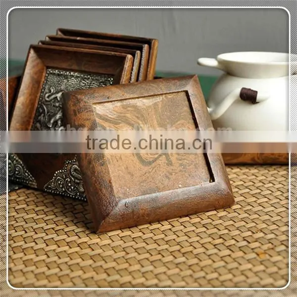 Thai Solid Wood Teacup Pad by Handmade photo-2