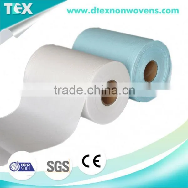Woodpulp PP Parallel Nonwoven Spunlace,spunlace Nonwoven for Medical Mattress,wet Wipes photo-3