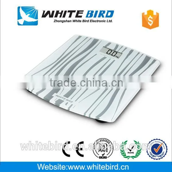150kg/0.1kg Large Size Tempered Glass Electronic Digital Bathroom Weighing Scale photo-2