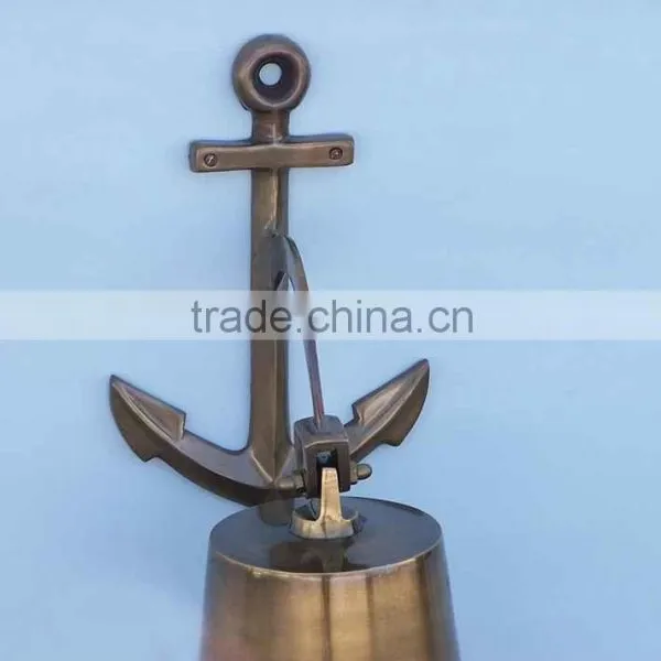 Handcrafted Nautical Decor Anchor Hanging Bell NBB 0020 photo-5