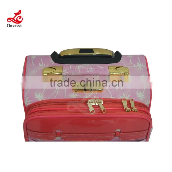 2015 Popular Fashion Travel pu Trolley Luggage Bag photo-5