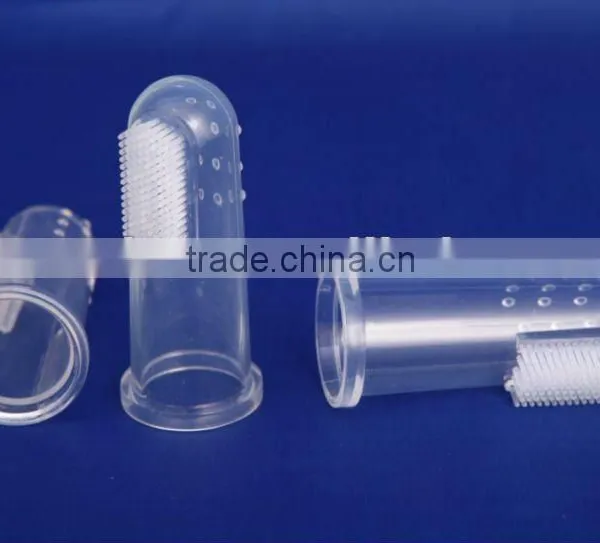 Baby Soft Liquid Silicone Toothbrush for babies