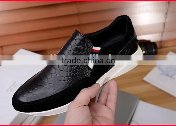 2016 New Design Leather Casual Oem Men Shoes photo-3
