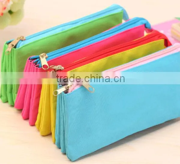 Newest 3 Zipper Pencil Case China Supplier
