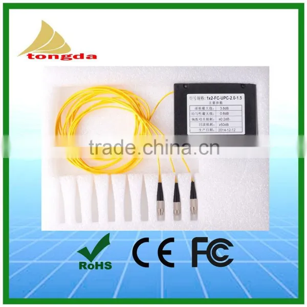 ABS BOX Optical Splitter 1X8,1x4 1x2 PLC Splitter With SC APC 3.0mm photo-2