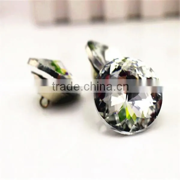Crystal Sofa Buttons for Furniture/2016 Fashing Crystal Buttons/2016 New Factory Direct Selling Round Glass Buttons Quality Choice photo-3