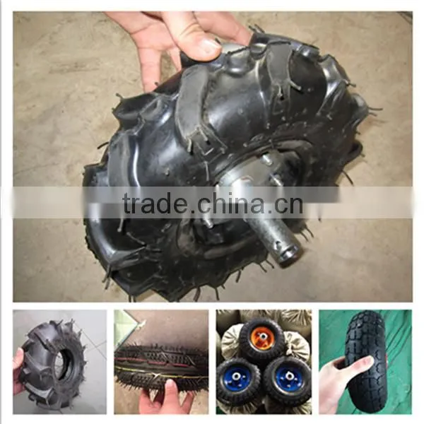 China Industry of Strong Durable Low Speed Small Rubber Wheelbarrow Wheel