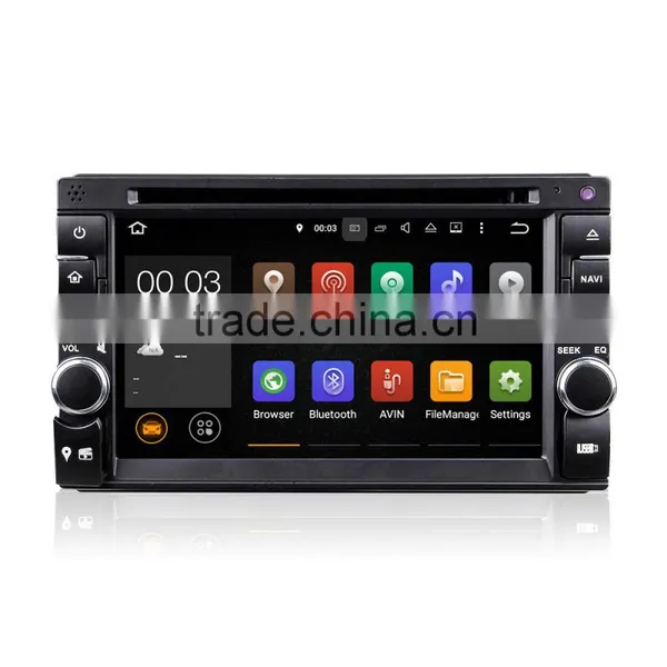 Winmark Newest Android 5.1 Car Radio Player Quad Cord 6.2 Inch 2 Din For Skoda Toyota VW Mazda Ford Universal