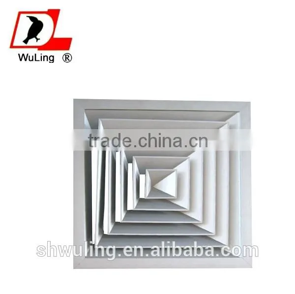 Hot Sale Aluminum Square Decorative Exhaust Air Diffuser