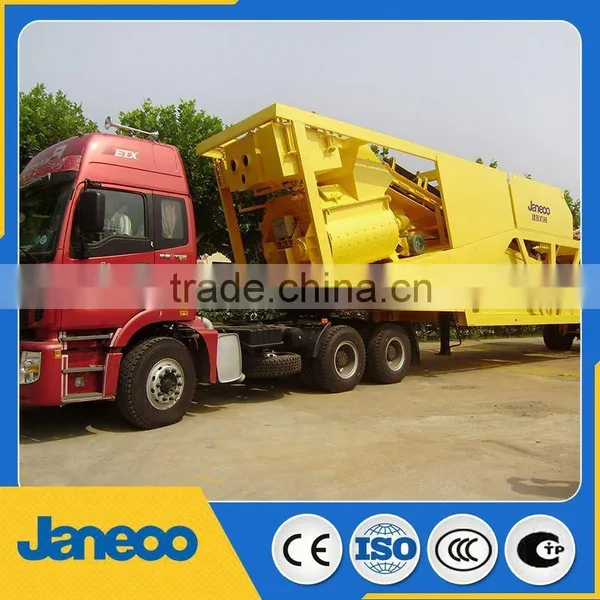 Mobile Concrete Batching Plant in Henan