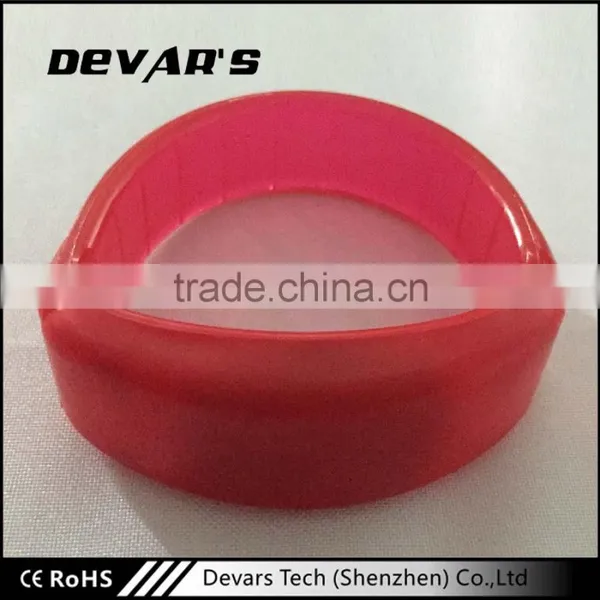 Shenhzhen Factory Custom New Products Light up Customled Led Colorful Wristband photo-5