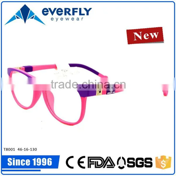2015 New Collection Tr90 Kids Optical Frames Fashion Muti-color Children Eyewear Glasses photo-3