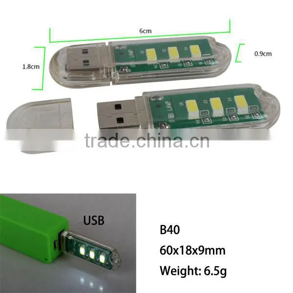 B40 Mini Wholesale Laptop Keyboard Usb Charged Led Light,Flexible USB LED photo-4
