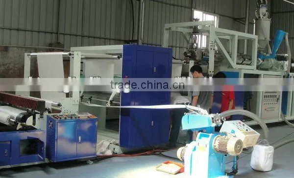 TSJ-3500L Single-layer Co-extruded Cast Embossed Film Line photo-3