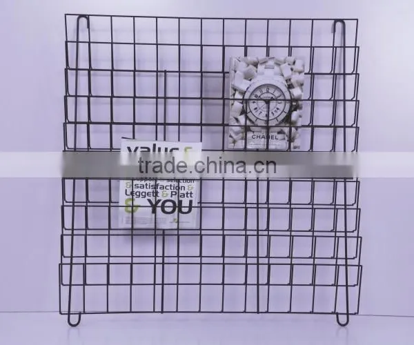 Wall Mount Metal Decorative Wrought Iron Shelves for Book photo-4