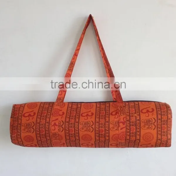Yoga Bag Hippie Yoga Mat Bag Shoulder Bag Cross Body Bag Satchel Shoulder Bag Yoga Duffle Bag Handmade Cross Body Bag Vintage photo-2