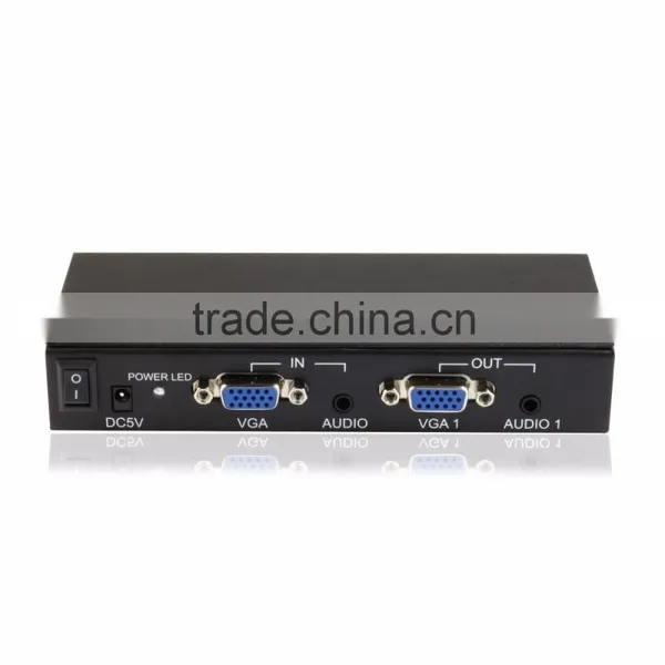 Wholesale Vga Splitter 1 Input 4 Output VGA Splitter 1x4 With 3.5mm Stereo Audio Made in China photo-2
