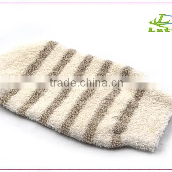 Bamboo Fiber Body Cleaning Bath Shower Gloves Quality Choice photo-2