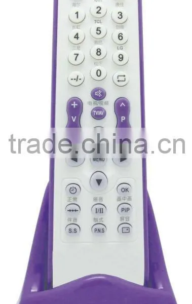 2016 China MDE new ABS design shell remote rf switch AC/TV/STB CE certification universal wireliss remote