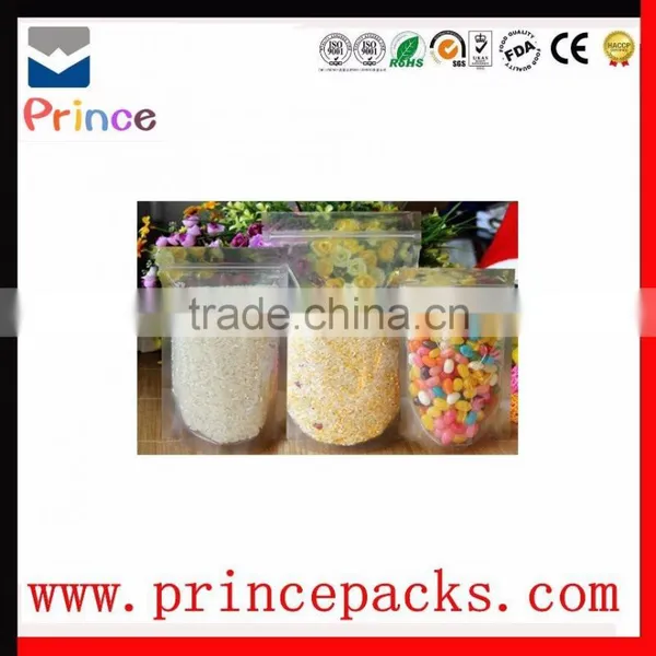 Poly Polyethylene Transparent Grip Zipper Bag Reclosable Press Seal Zipper Bag photo-5