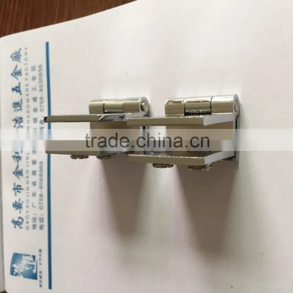 HJ-269 Made in China Glass Cabinet Hinge/Quality and Cheap Copper Glass Cabinet Hinge photo-3