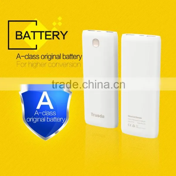 Best Selling Christmas Gift Patent Design High Quality 15600mAh Dual USB Ports Lithium Battery Power Bank With OEM/ODM Manufactu photo-6