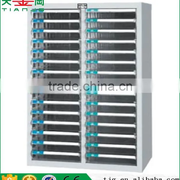 TJG A4G-224 Cold Rolling Steel Classification Filing Document Cabinet Size H720xW550xD346 photo-3