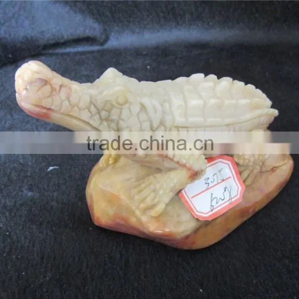 Lucky Quartz Crystal Lizard Animals for Healing Energy Decor photo-3