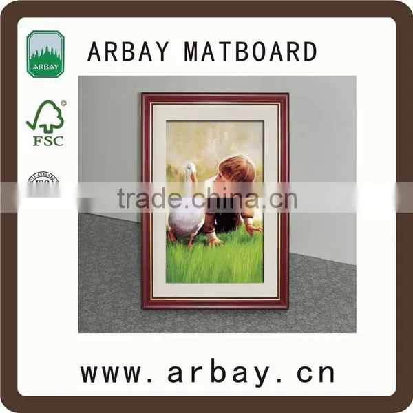 New Desing of Photo Frames/ Hot Sale Image Chef Photo Frame Cutting Mat Board Linen Print Fabric photo-5