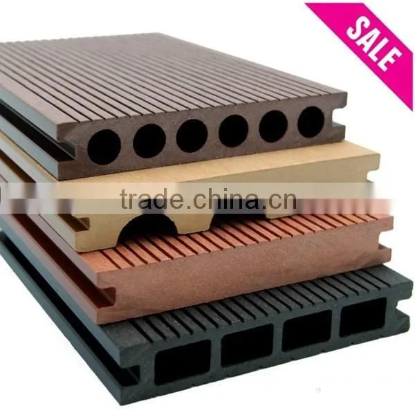 Newteck High Quality and Classic Wpc Decking/comfortable and Friendly Wood Plastic Decking!/2015 HOT Sale/high Quality photo-5