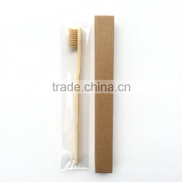 100% Biodegradable OEM Adult Bamboo Toothbrush Travel Case photo-5