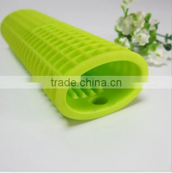 Silicone Handle Grip / Non-Slip Silicone Pot Handle Grip Stay Cool / Rubber Handle Grip photo-2