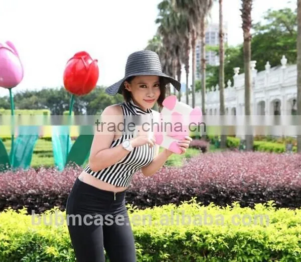 Red Color 9.7 Inch Wool Felt Tablet Case Cute Cartoon Pig Bag Tablet Sleeve Tablet Pouch photo-6