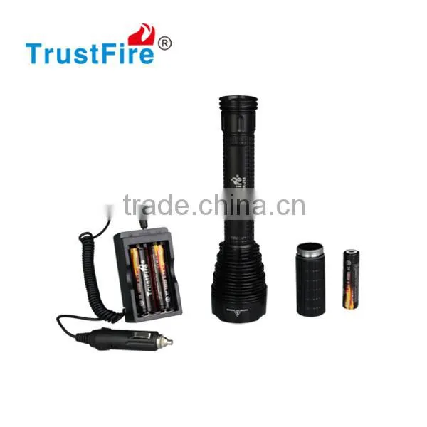 Trustfire J18 Led Flashlight 7' Led Torch Light 8000 Lumens LED Tactical Light Source Power Style Flashlight With Holster photo-6