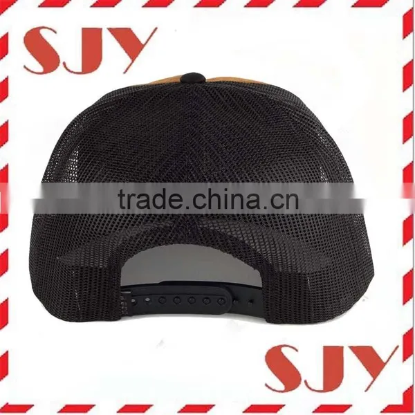 Flat Brim Mesh Trucker Cap Wholesale Sport Baseball Cap and Hat photo-3