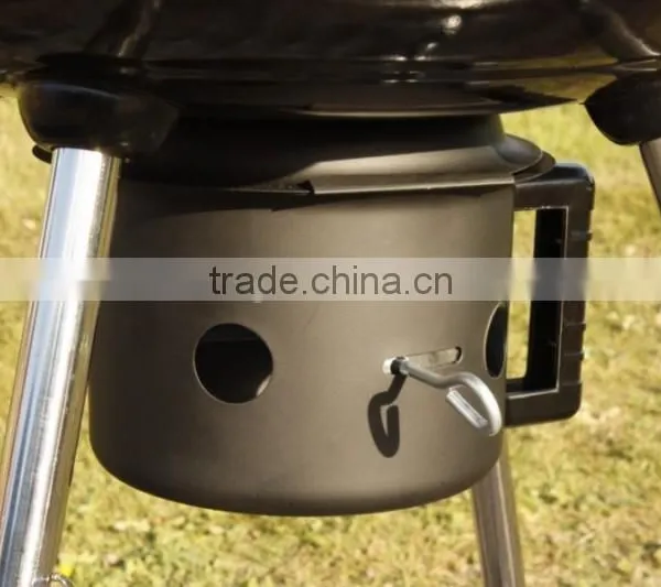 Outdoor Trolley European BBQ Charcoal Grill photo-2