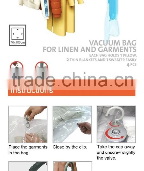 Hot Sell Vacuum Bag for Clothes Storage and Space Saver Vacuum Bags photo-4