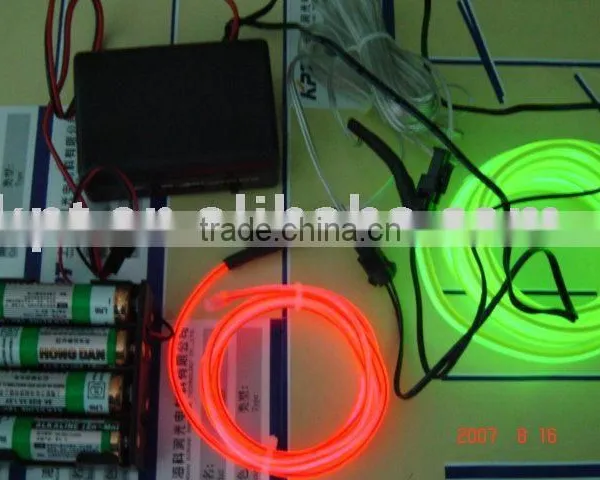EL lighting string, led light wire, el flash wire