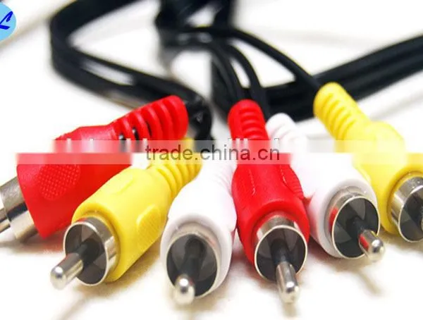 3RCA to 3RCA Audio Cable 1M photo-2