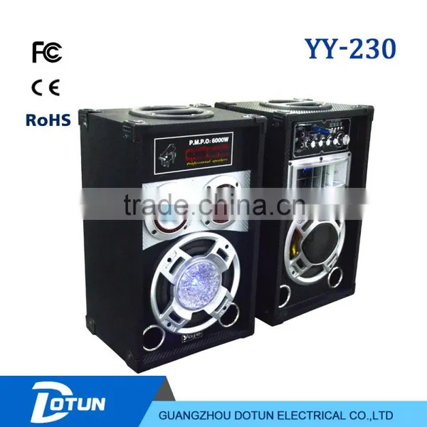 Cheap Professional Active Speaker 2.0 Wooden Speaker YY-230