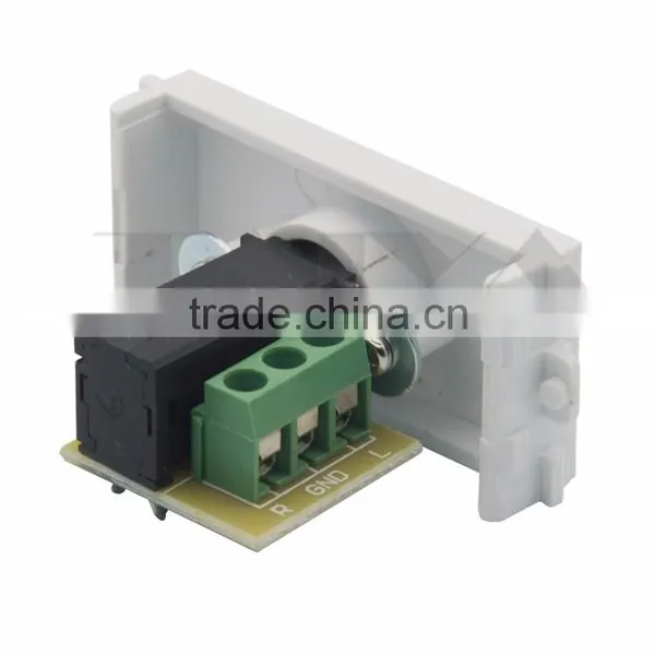 Multimedia 6.35 Stereo Mike Connector With Backside Screw Connection photo-2